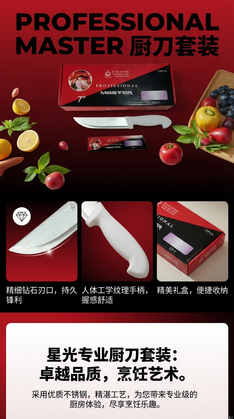 The white fruit knife is a multi-functional kitchen knife that is durable, sharp and suitable for cutting fruits and vegetables pic 1