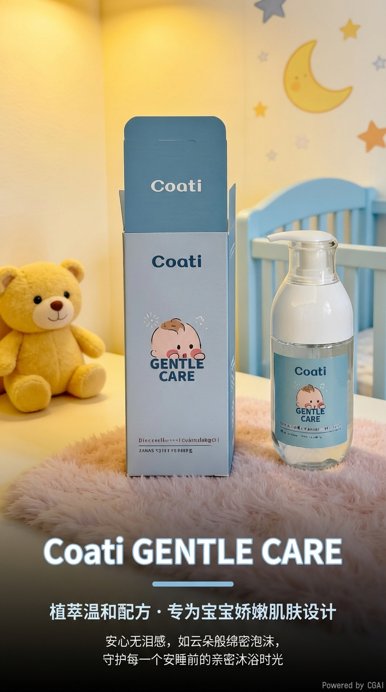 Coati Gentle Care婴儿护理按摩油滋润肌肤详情1
