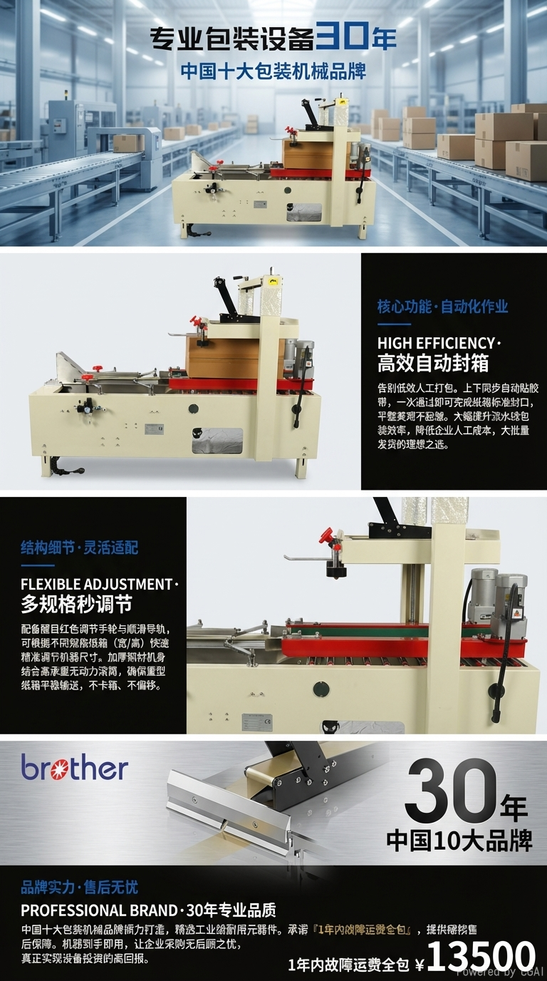 Automatic discounted bottom box sealing machine pic 2