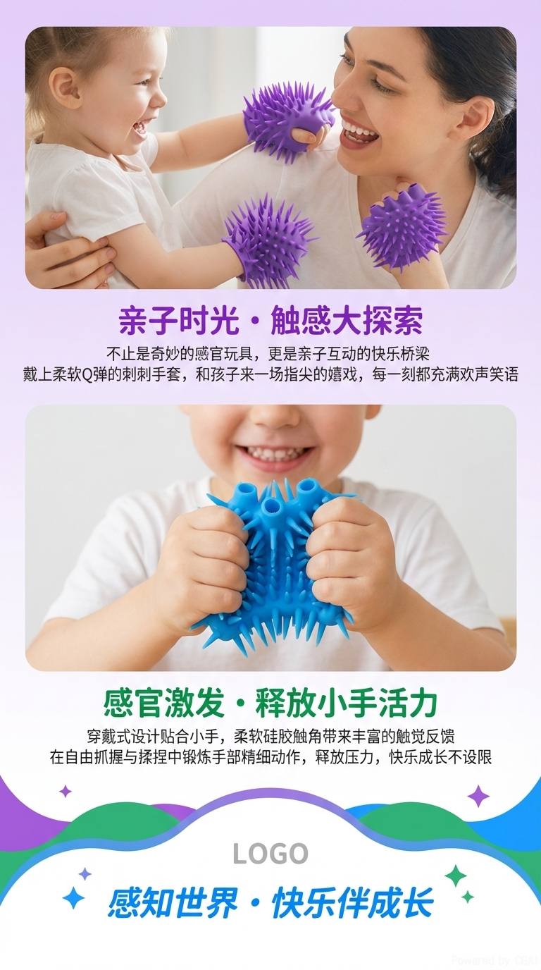 Hot soft gel masaje especial shaking yin guantes de púas suministros de fábrica de adultos ventas directas de comercio exterior de vuelta a la venta interna pic 3