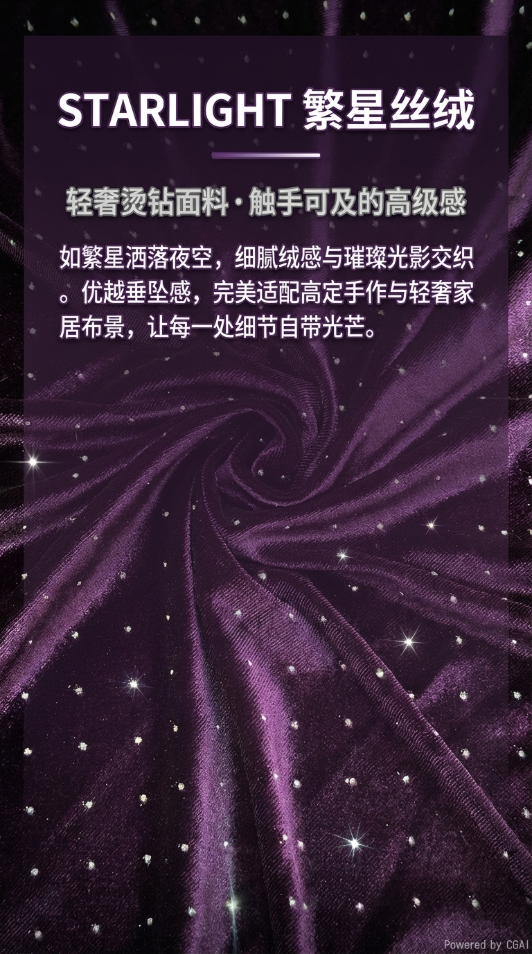 紫色带闪点亮片布料眼球眼珠纸制品花边珠绣片详情1