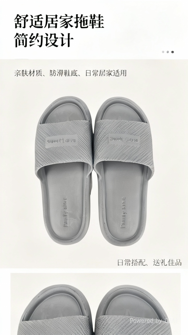 EVA凉拖鞋浴室男踩屎感家用防滑不臭脚居家室内夏季洗澡女详情1