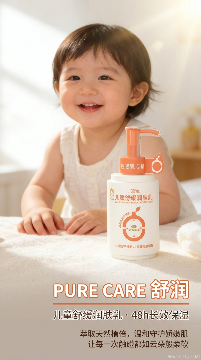 Loción calmante para niños loción calmante para niños hidratante y reparador suave no irritante crema para bebés y niños pic 1