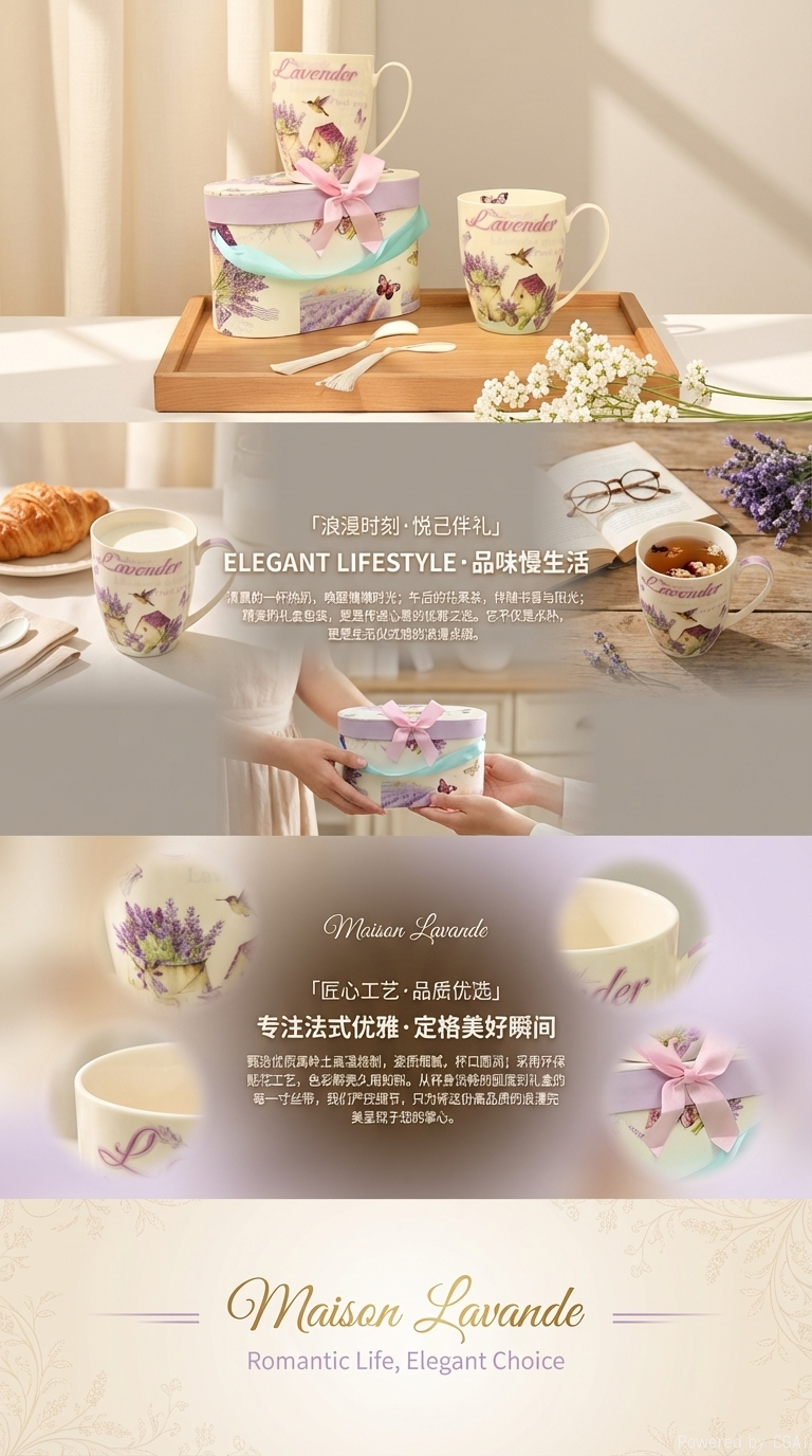 墩墩陶瓷杯水杯礼品宠物图片定制马克杯16头陶瓷餐盘套装尾货水杯礼品详情3