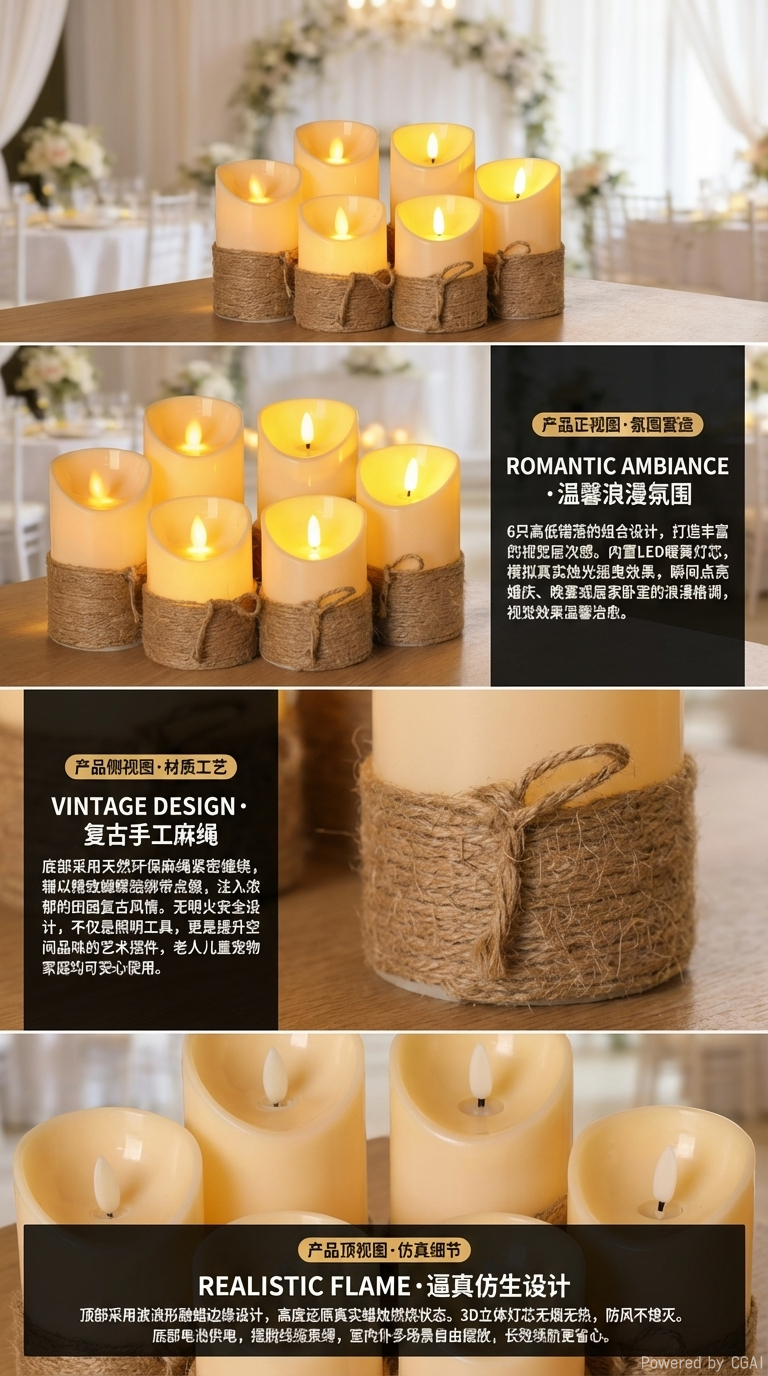 金粉小蜡烛生日数字蜡烛派对用品装饰蜡烛生日蜡烛详情2