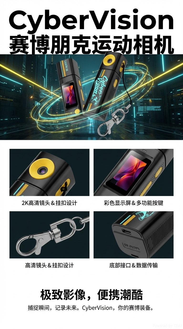 便携式儿童摄像机详情1