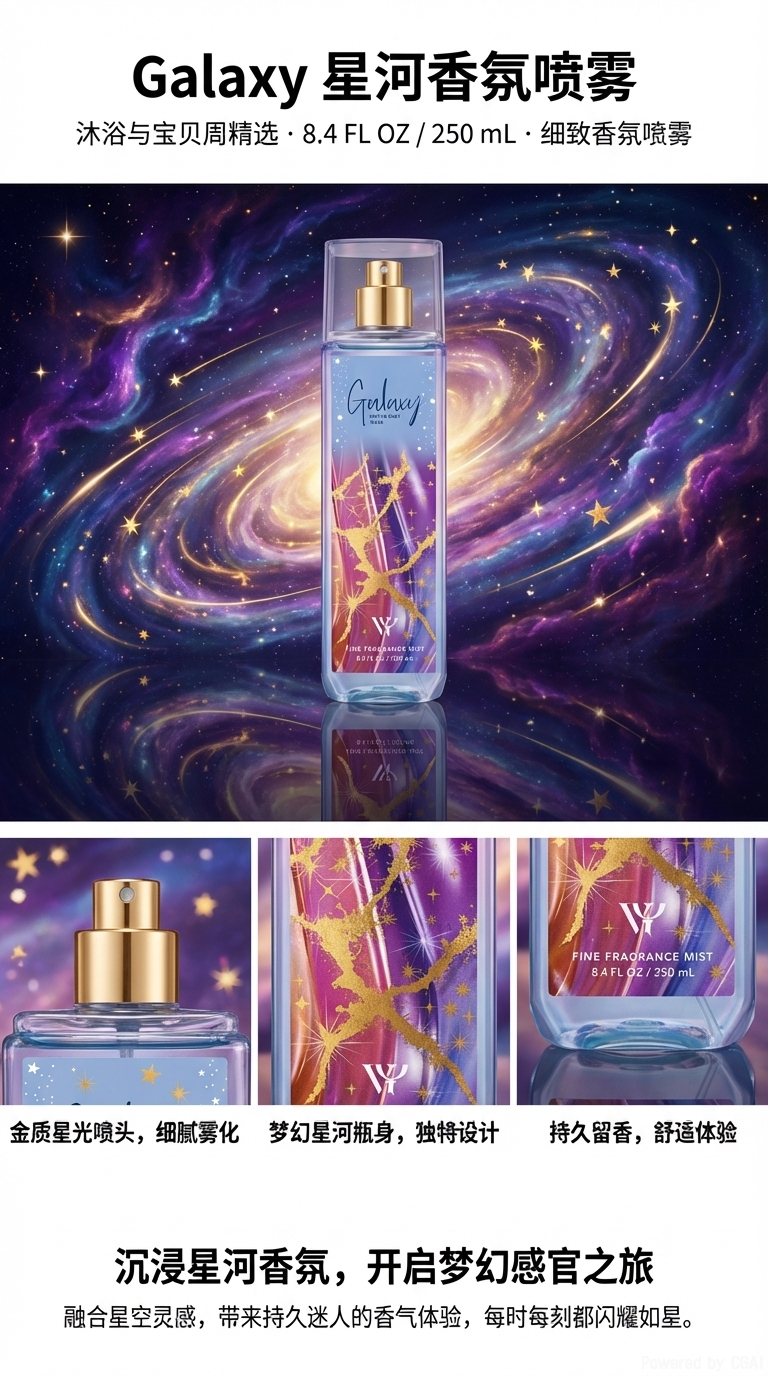 Galaxy Bath Baby Week 精致香氛喷雾瓶其他香水详情1