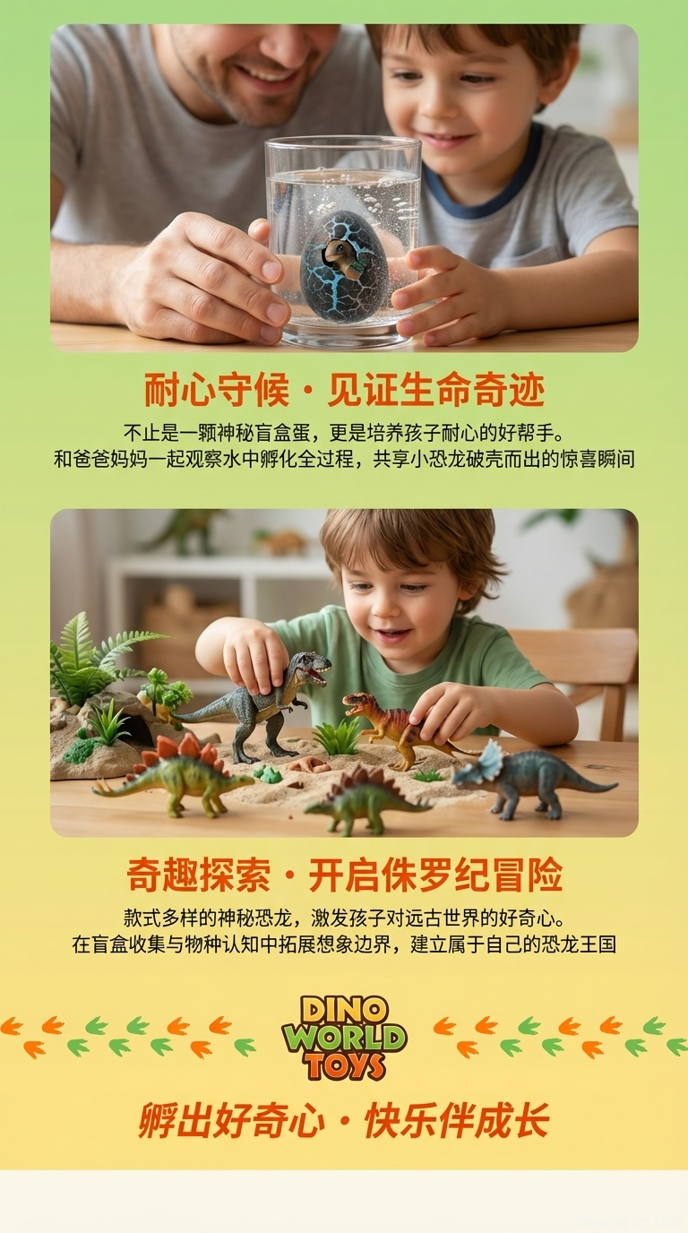 跨境恐龙蛋大号玩具泡水膨胀变大孵化蛋创意新奇玩具批发详情3