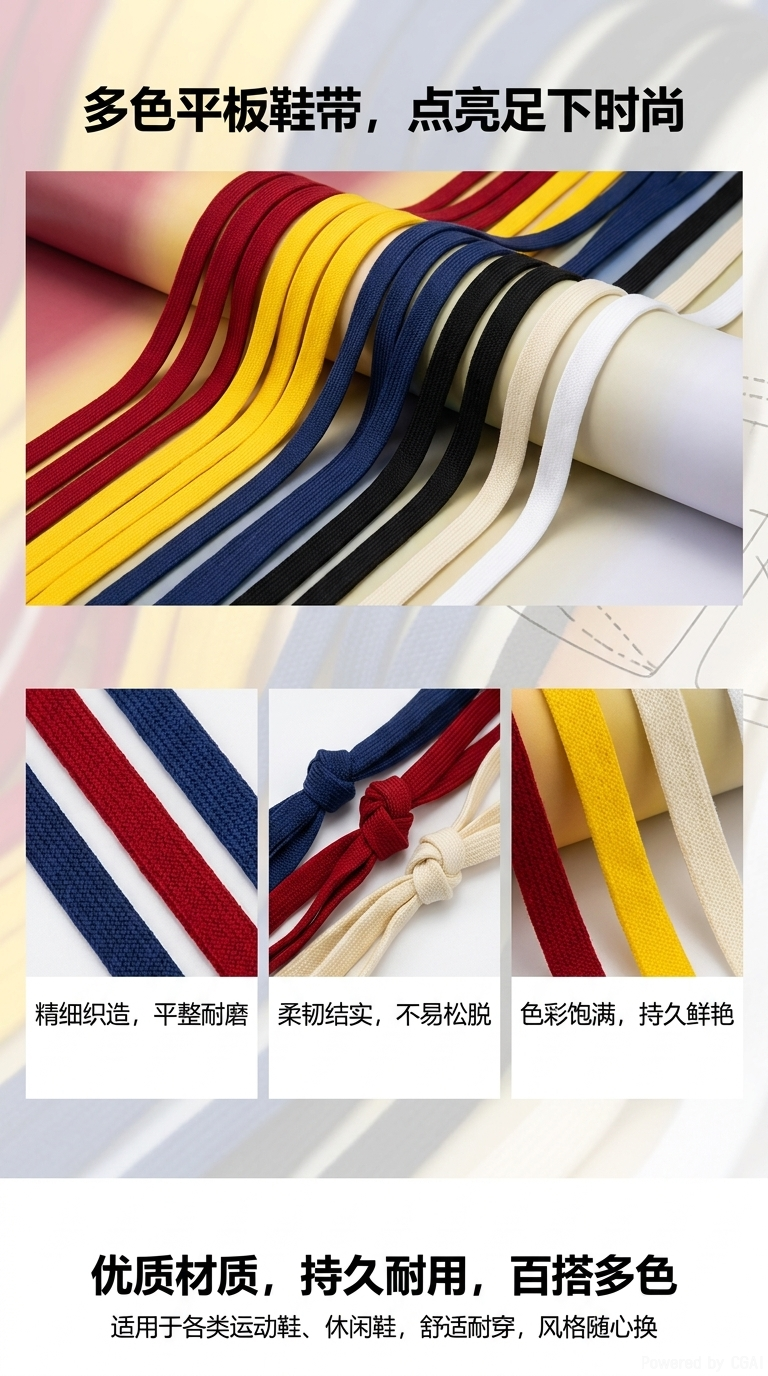 彩虹渐变色涤纶织带丝带包边布条拉带详情1