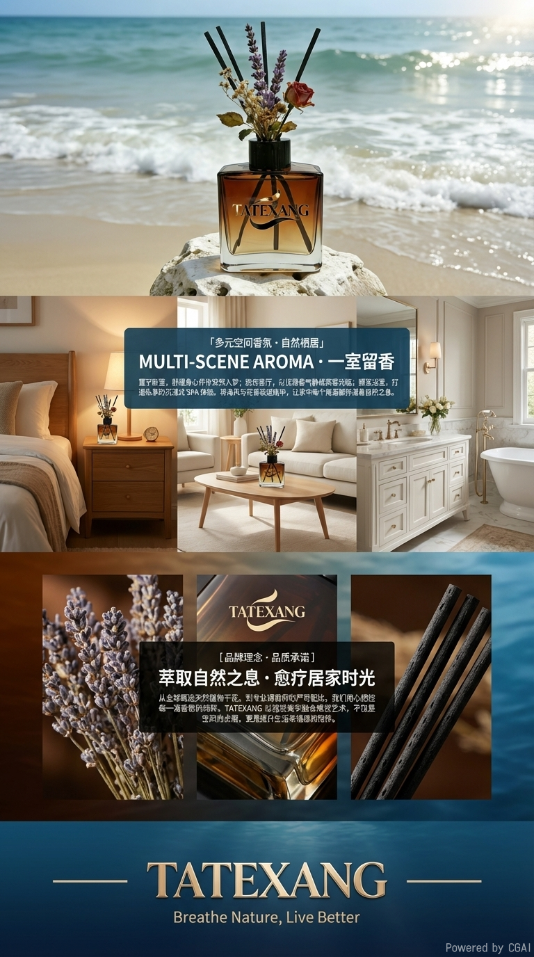 Creative gift fireless aromatherapy set, fashionable and personalized aromatherapy ornaments, long-lasting fragrance pic 3