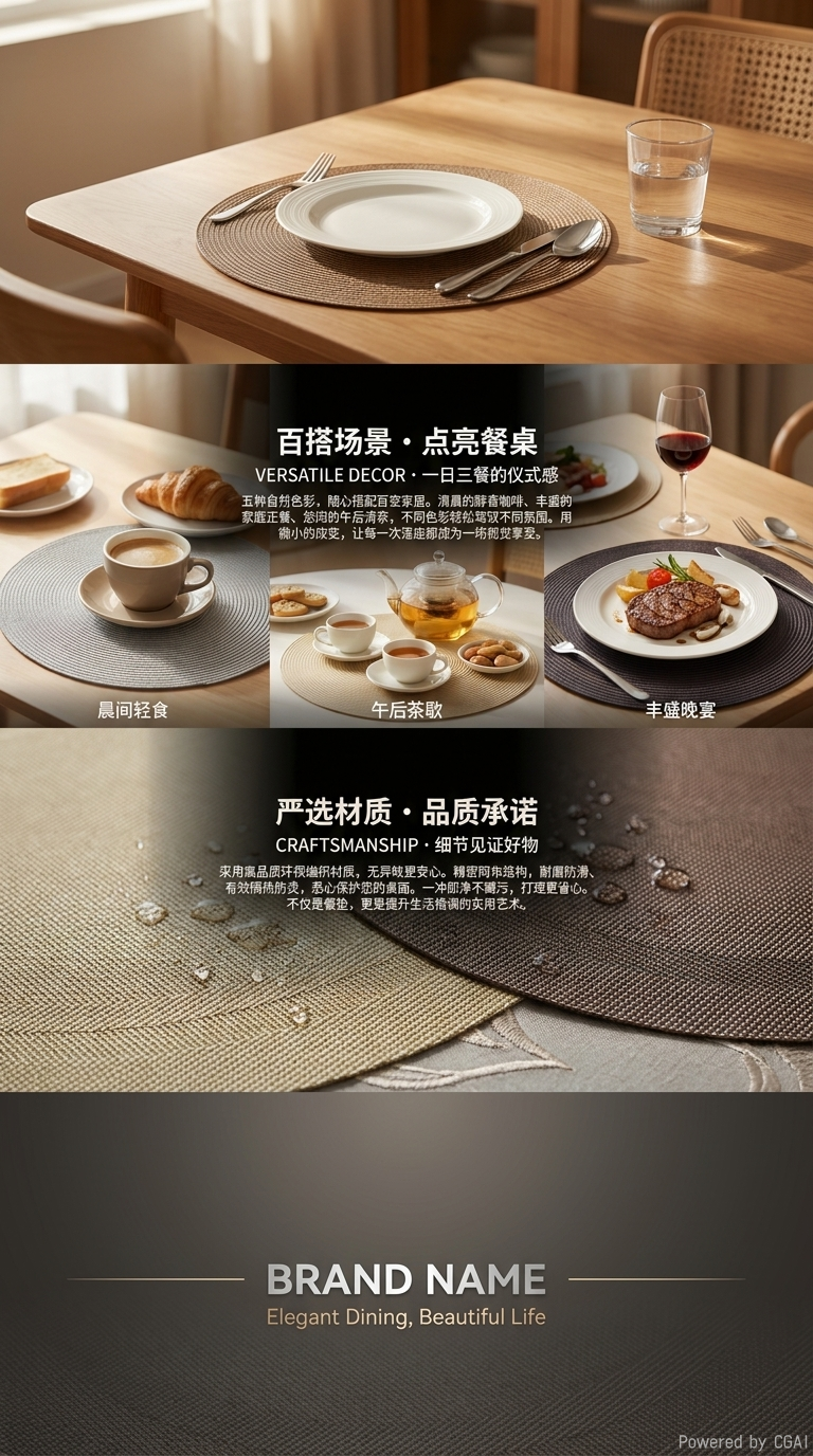 创意隔热垫PVC餐垫杯垫杯盖杯套防烫保护垫详情3