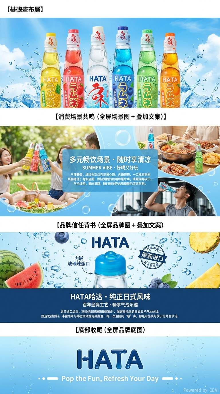 Free shipping! Japanese Hada Bozi soda 200ml, a popular Japanese marble imported glass bottle carbonated drink, a popular beverage bottle, a wine bottle, a glass beverage bottle, a drinking water bottle, a glass bottle packaging box, a beverage bottle pic 3