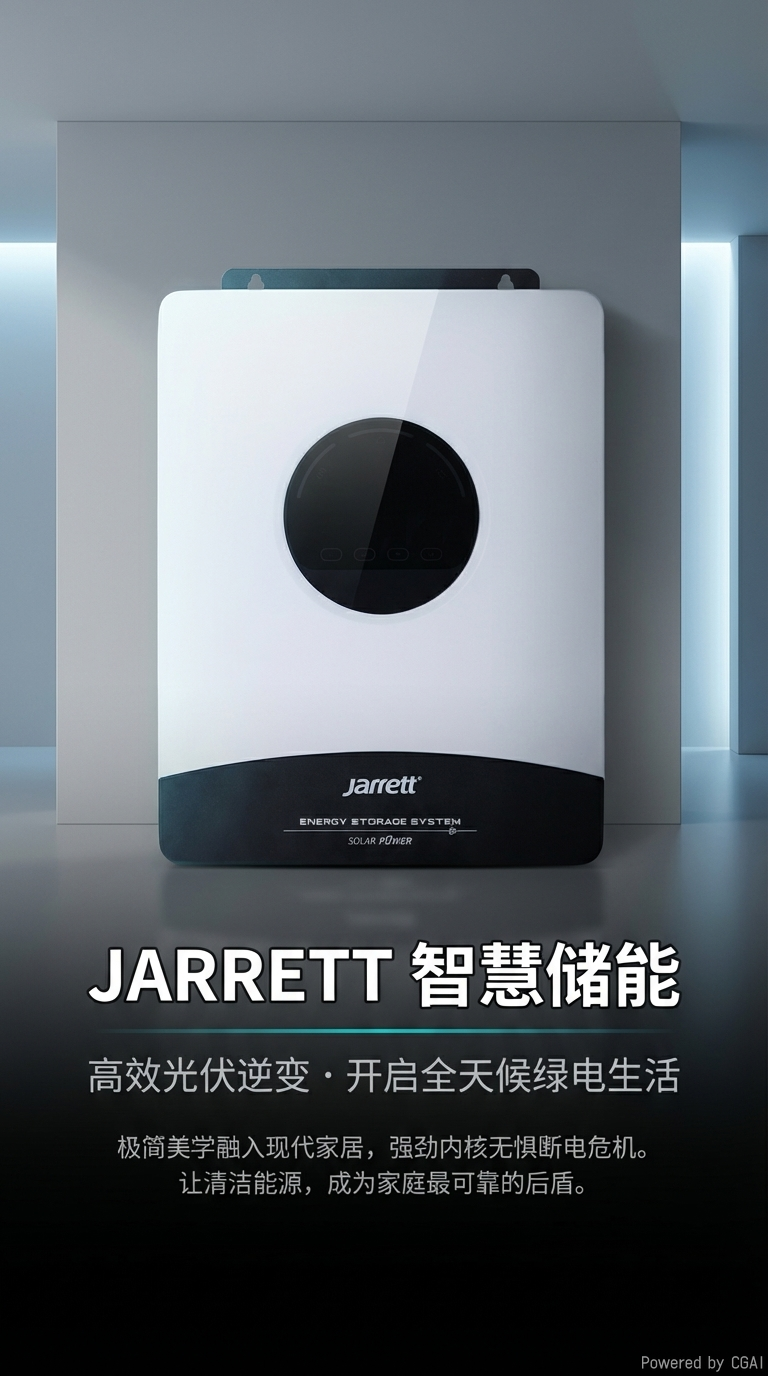 jarrett太阳能逆控一体机6kw逆变器控制器防水防尘智能调节详情1