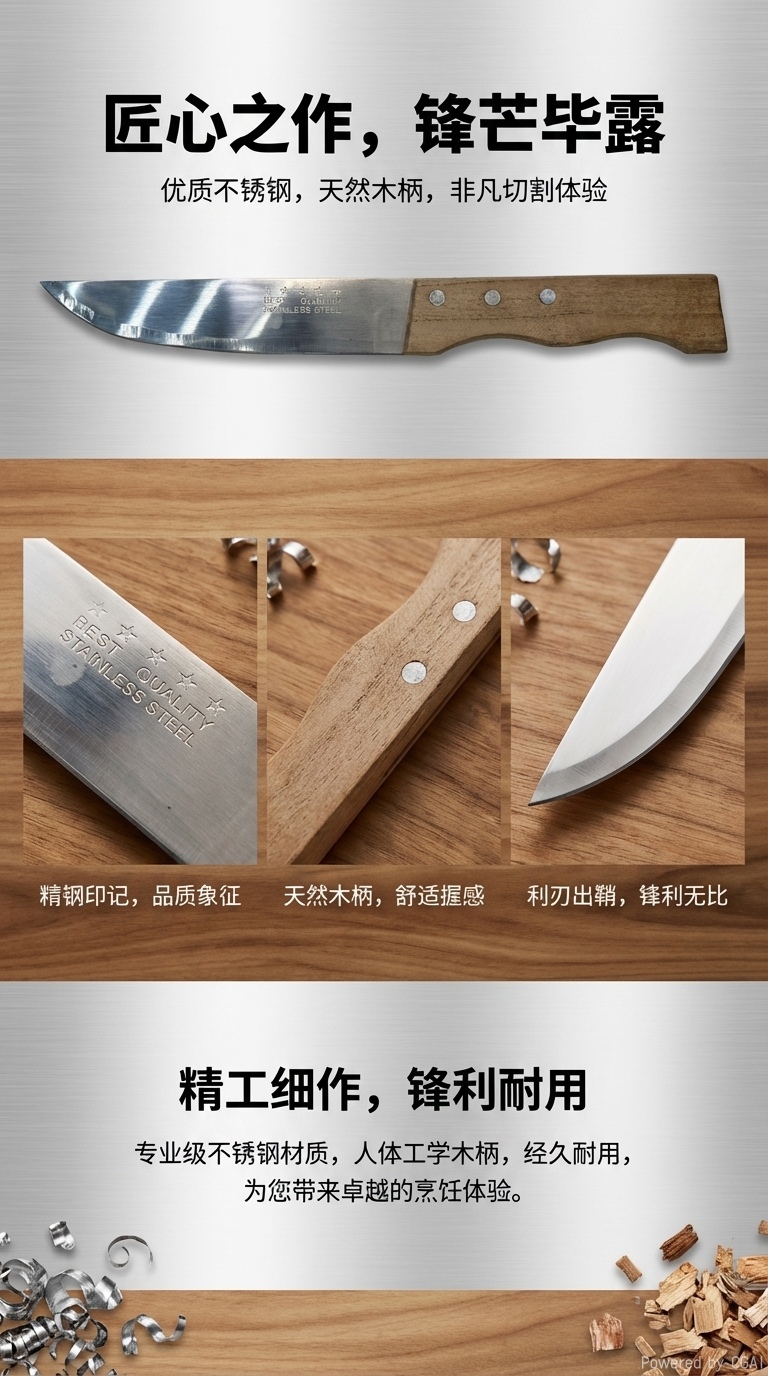 其他刀具多功能厨房剪刀家用不锈钢剪裁工具耐用锋利144722478详情1