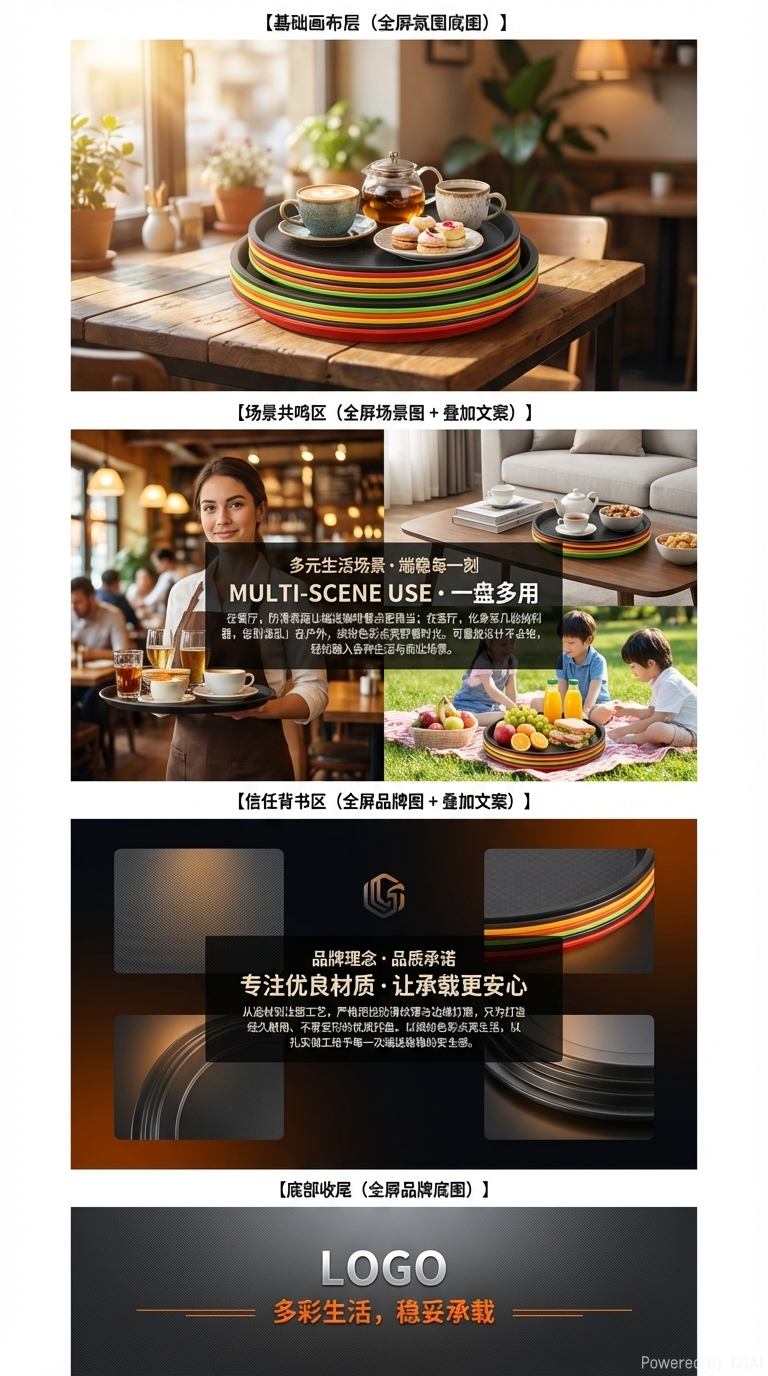 其他托盘 保鲜盒食品级硅胶托盘可微波加热耐高温家用厨房用品详情3