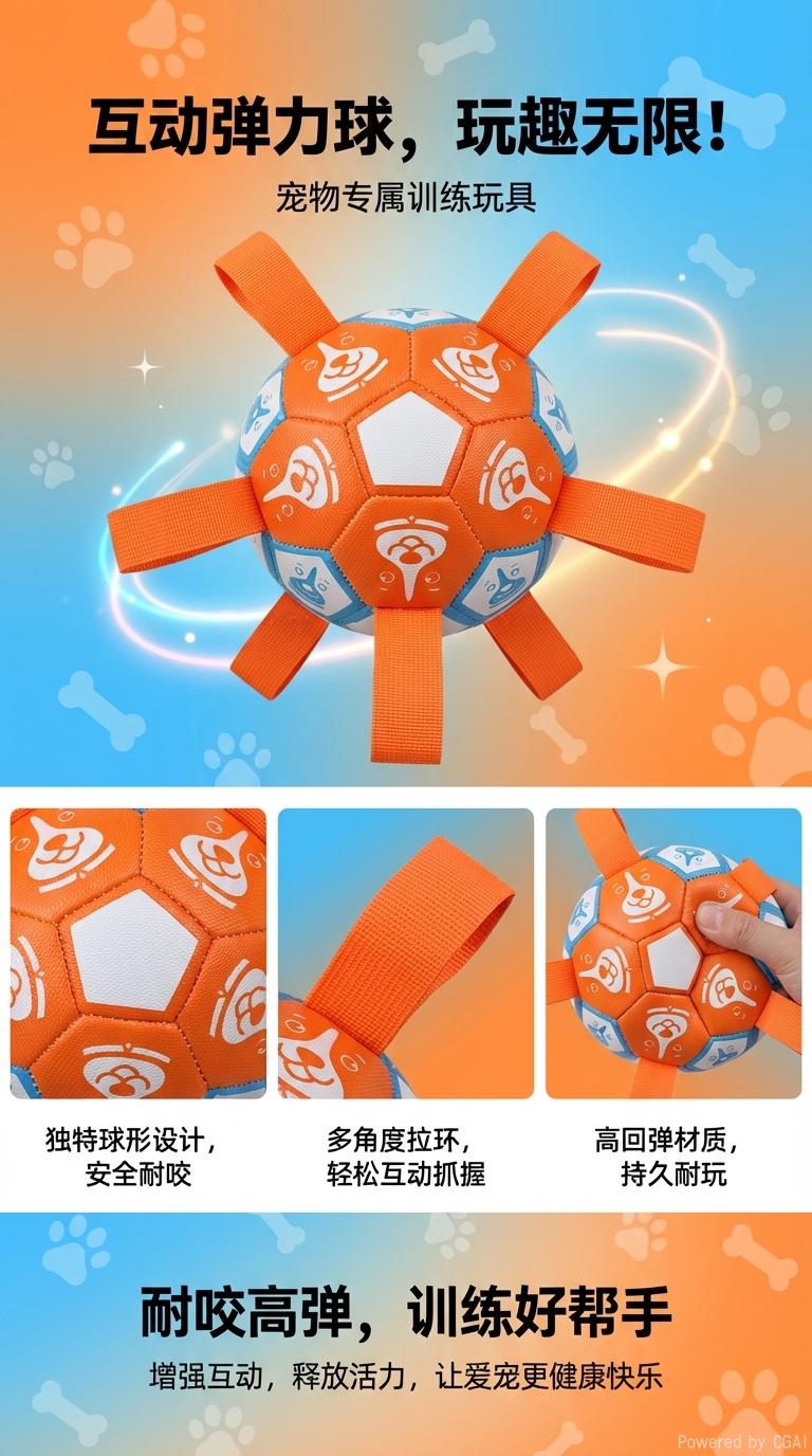 宠物足球，宠物玩具，宠物球详情1