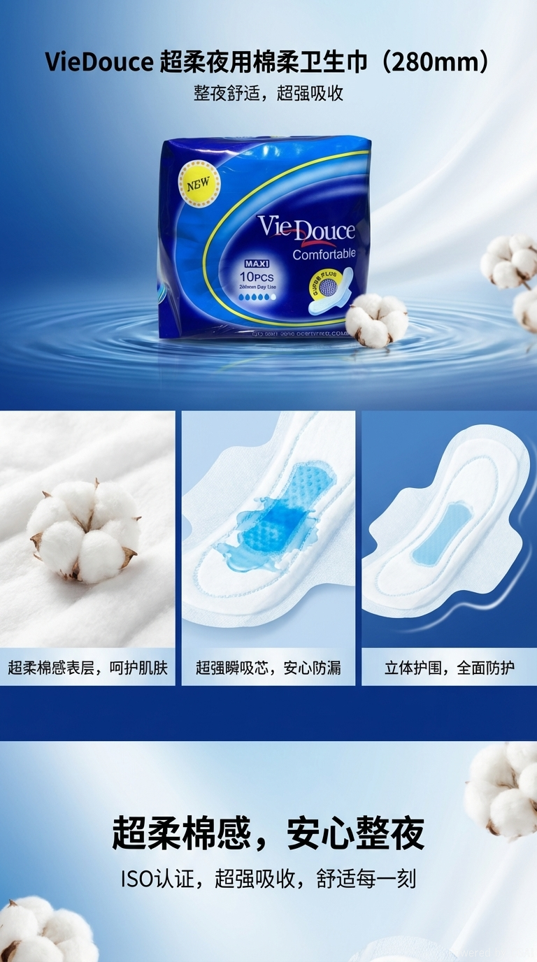 Vie Douce 卫生巾 10片详情1