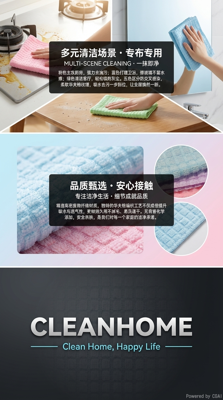 浅蓝色格纹全棉毛巾酒店白毛巾日本今治毛巾详情3