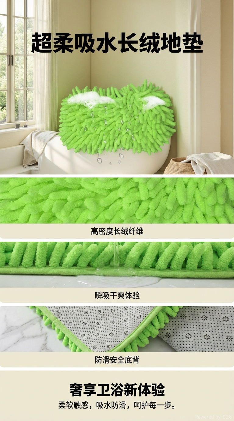 丿LZ洁丽竹珊瑚绒清洁巾擦车加厚擦地板不掉毛不掉色家居经久耐用144654671详情1