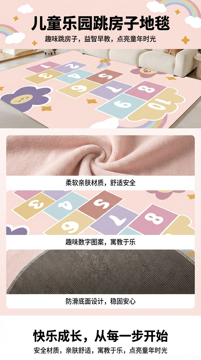 剑麻礼拜毯穆斯林地毯家用地毯美拉德酒店地毯145653186详情1