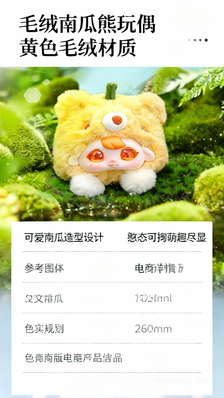 MOMO萌冬森语毛绒盲盒手办可爱玩偶公仔摆件挂件详情1