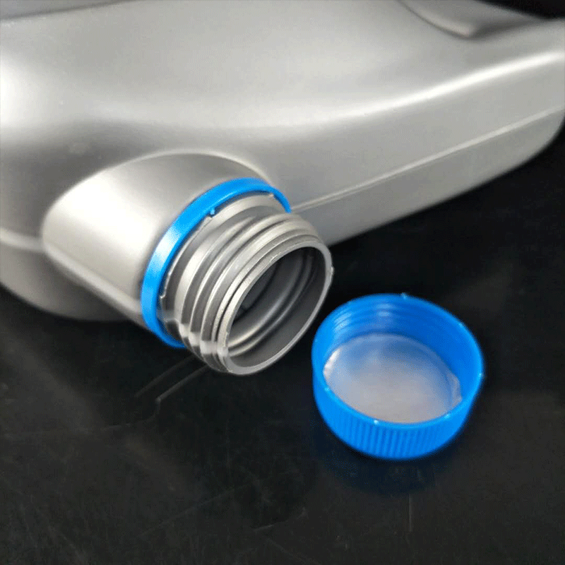 供应2升防冻液壶塑料瓶 2l机油桶 2公斤塑料包装壶带透明线膜内详情图3