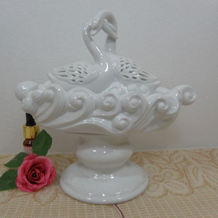 香薰灯 工艺陶瓷 家居灯饰 结婚佳品细节图