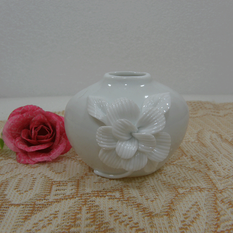 陶瓷工艺品 手工瓷花熏香瓶 自然散发香水 家居摆饰详情图1