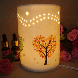 香精灯 精油炉 工艺陶瓷 插电熏香灯 广告礼品详情图1