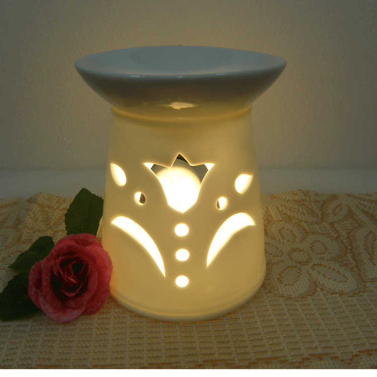 照明 熏香炉 香精灯 手工镂空工艺陶瓷 商务礼品详情图2