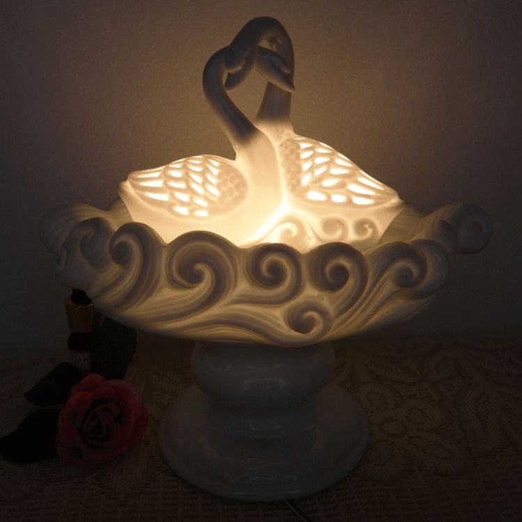 香薰灯 工艺陶瓷 家居灯饰 结婚佳品