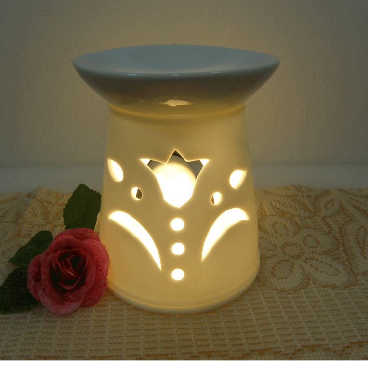 照明 熏香炉 香精灯 手工镂空工艺陶瓷 商务礼品产品图