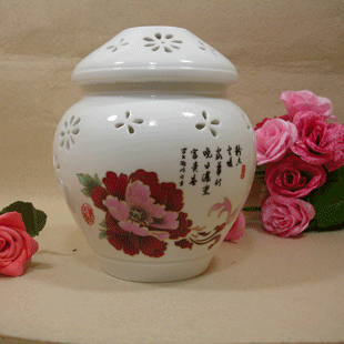 香精灯 精油炉 工艺陶瓷 插电熏香灯 广告礼品详情图4