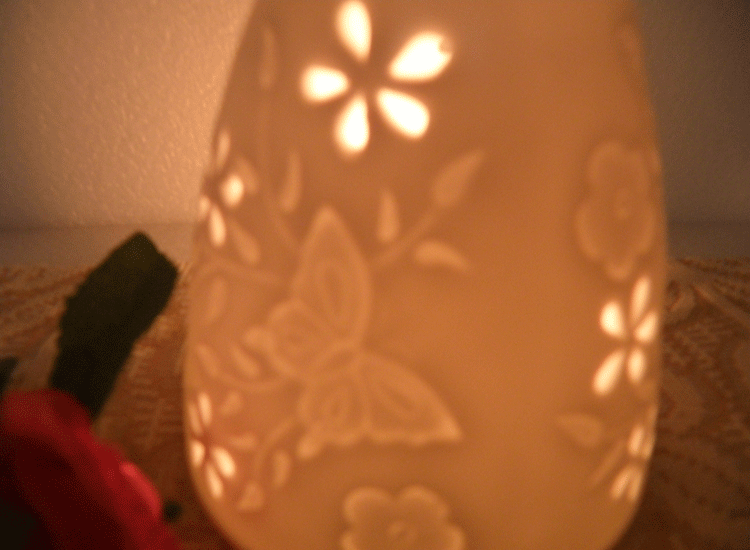 香薰炉固体蜡烛炉 居家摆件陶瓷工艺品德化白瓷香精烛台详情图7