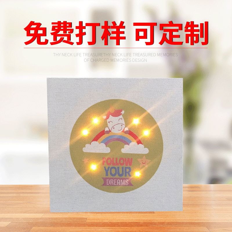 Rainbow pony wall decoration Wall decoration for girls room wall decoration gift
