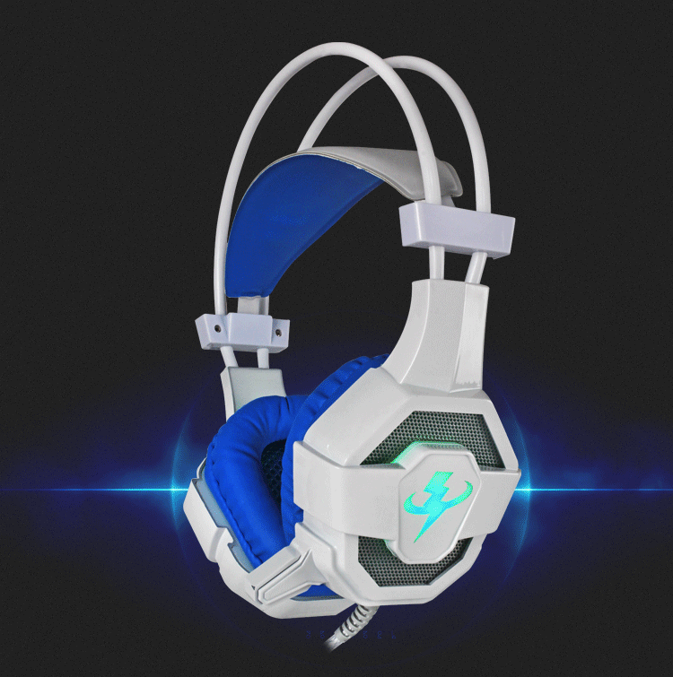 梅赛德G2金属铁网振动炫光耳机七彩发光电竞游戏耳机 网吧耳机详情图8