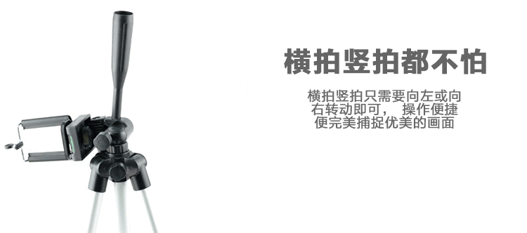 特价3110轻型数码摄影头三脚架 手机直播支架铝合金三脚架详情图8