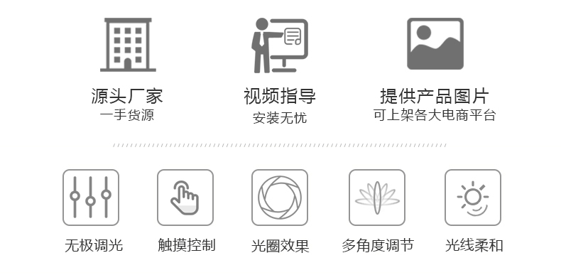 环形灯 直播补光灯 美颜主播12寸30厘米环形补光灯led广东厂家详情图2