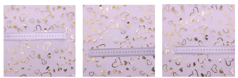 Gold-embossed heart-shaped soft mesh fabric, photo fabric, clothing fabric, stage costume, puffy skirt, DIY handicrafts, accessories detail image 2