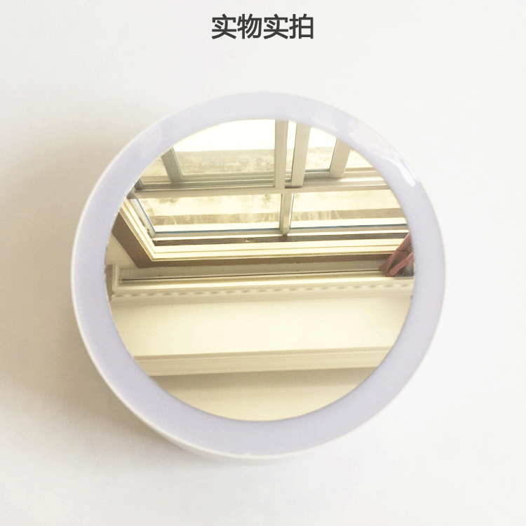 led折叠化妆镜USB带灯台式便携梳妆镜子美颜补光双面放大随身镜子详情图19