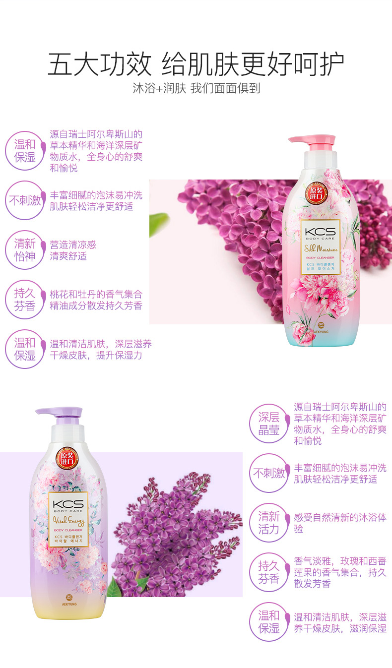 浙里 爱敬 可希丝 名画沐浴液详情图4