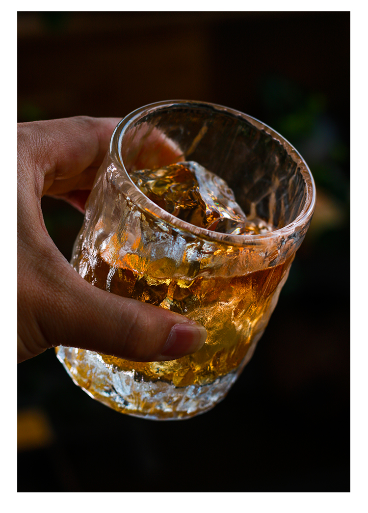 浙里 日本进口津轻初雪杯 石塚硝子手工威士忌玻璃酒杯详情图11