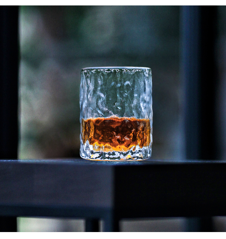 浙里 日本进口津轻初雪杯 石塚硝子手工威士忌玻璃酒杯详情图8