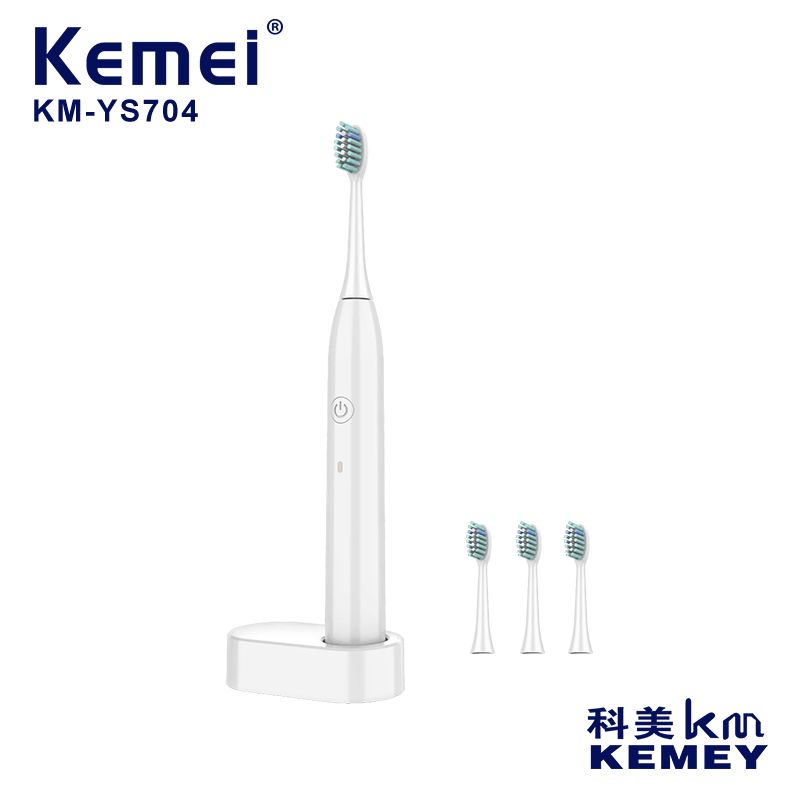 Cross-border manufacturers directly powered moving toothbrush Keme KM-YS704 men's and women's electric toothbrush household toothbrush