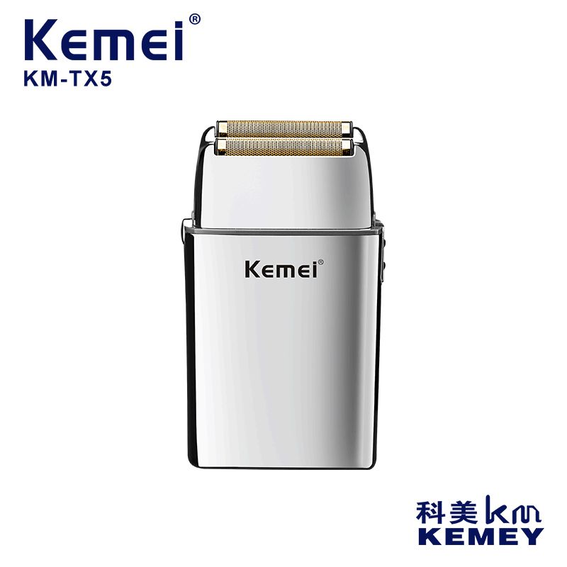 Cross-border manufacturers direct razor KM-TX5 all-metal reciprocating razor aluminum alloy body