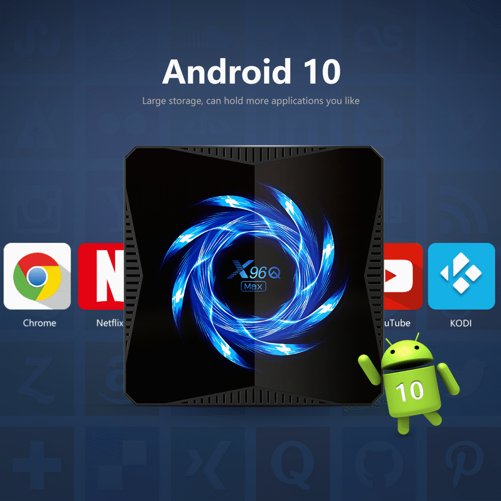 علبة جهاز تلفزيون رباعي كيلبلوتوث مزدوج من طراز WiFi Towii Tox96Q، MAALinner H616 detail image 10
