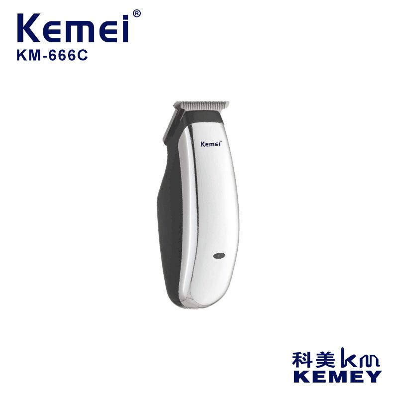 Cross-border manufacturers directly supply Kemei KM-666C USB rechargeable electric clipper mini hairdresser electric razor thumbnail