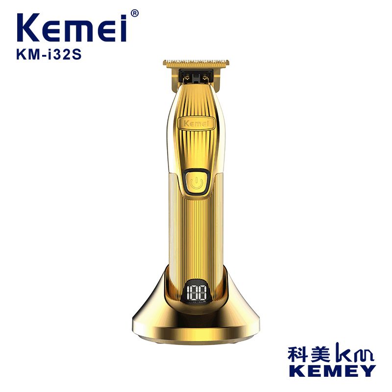 Cross-border manufacturers direct supply [Kemei /Kemei] LCD charging base KM-i32S metal electric clipper clipper