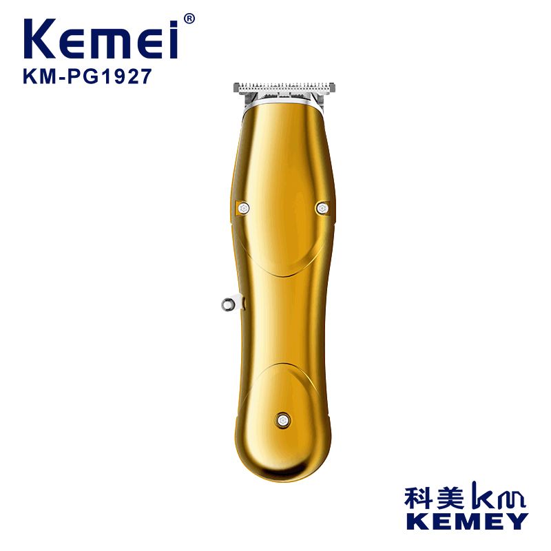 Cross-border manufacturers directly supply Kemei /Kemei metal body 2-in-1 carbon steel cutter head KM-PG1927 electric clippers thumbnail