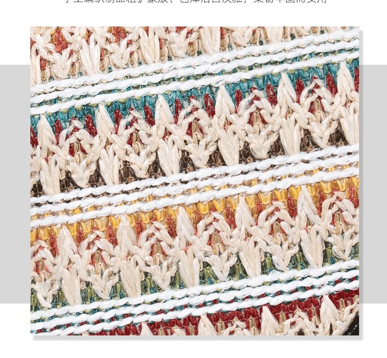 国潮跨境PP草编单肩包女春夏新款女士斜挎包简约批发圆包女包包详情7